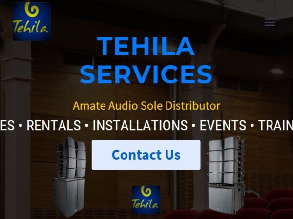 Ogenna Odebeatu Designed Tehila Services website Featured Image