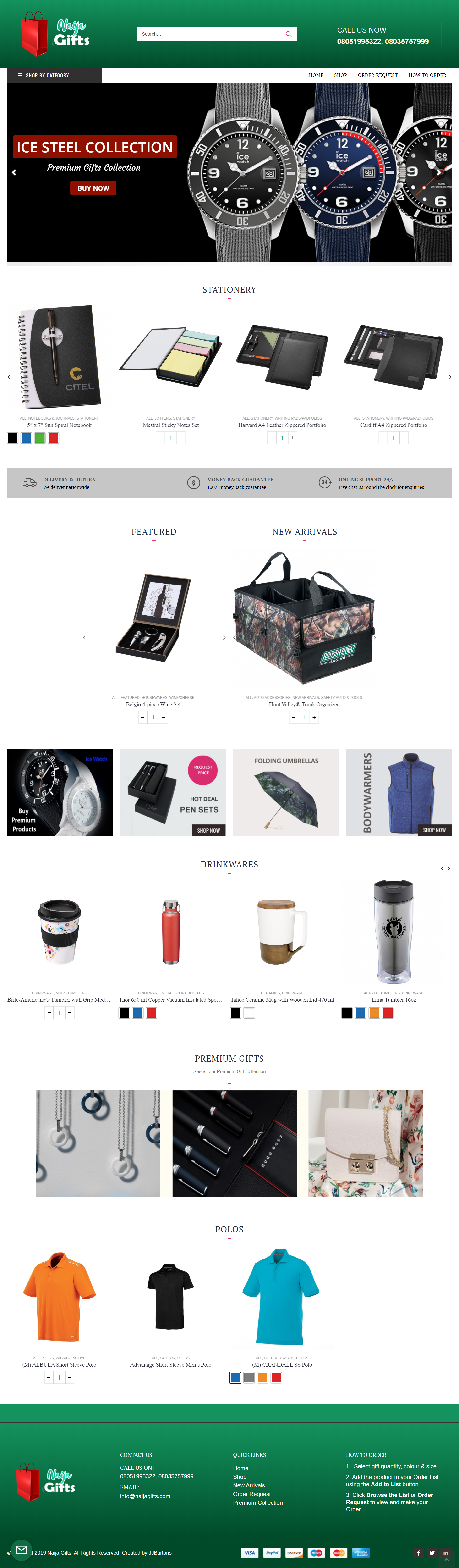 Ogenna Odebeatu Designed Gifts Naija website